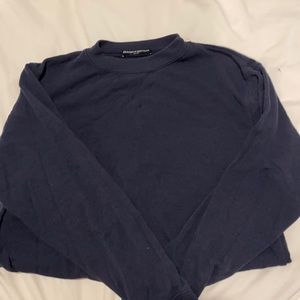 Brandy Melville navy blue crewneck
